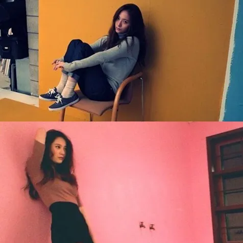 Foto hasil pemotretan Krsytal f(x) tanpa efek edit. ©Newsen.com