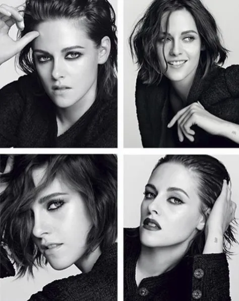 Kristen Stewart untuk kampanye make-up Chanel 'EYES COLLECTION' © instagram.com/voguebrazil
