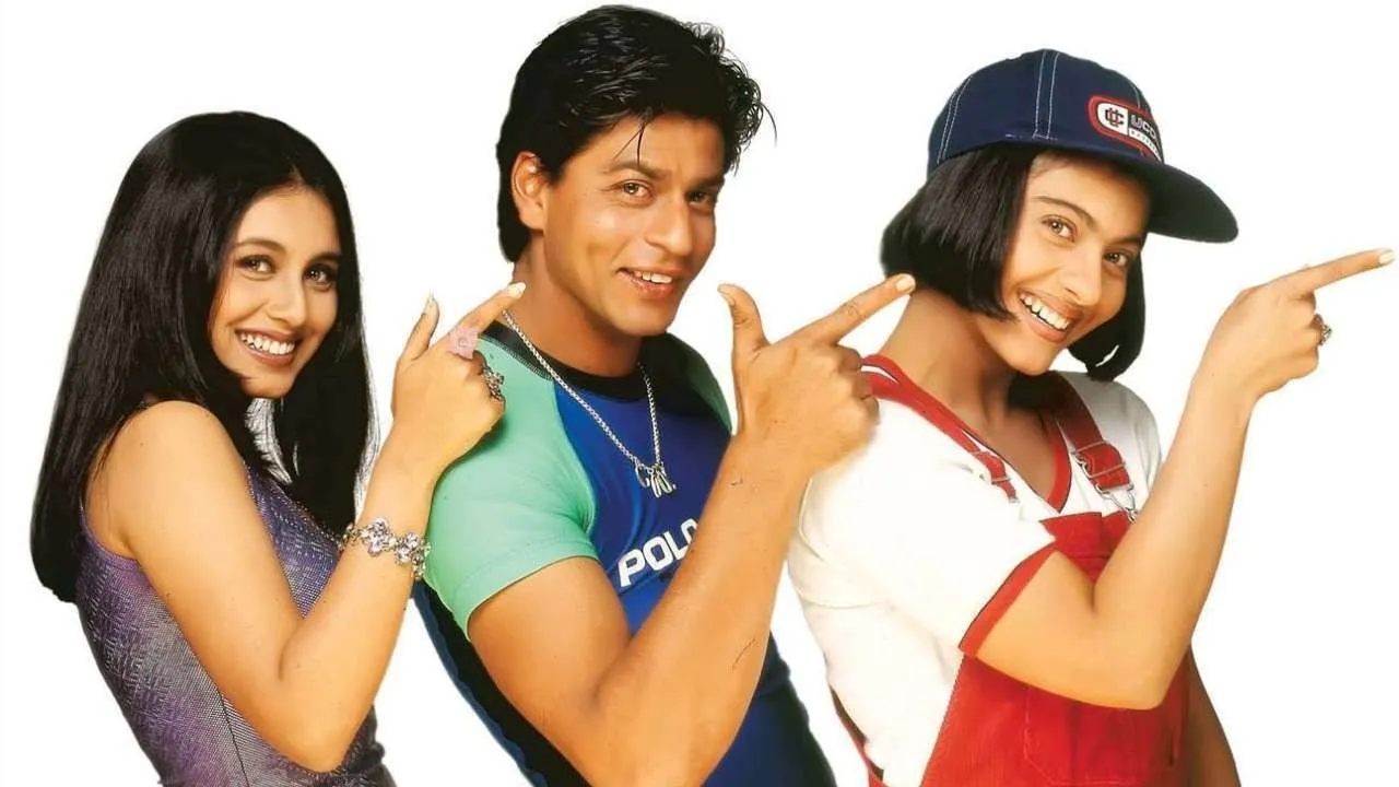 Tina, Rahul dan Anjali dalam 'KUCH KUCH HOTA HAI' @fanpop.com