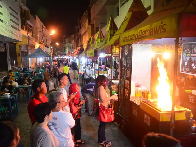 seputarsemarang.com/Pasar Semawis, Diambil 7 Agustus 2019
