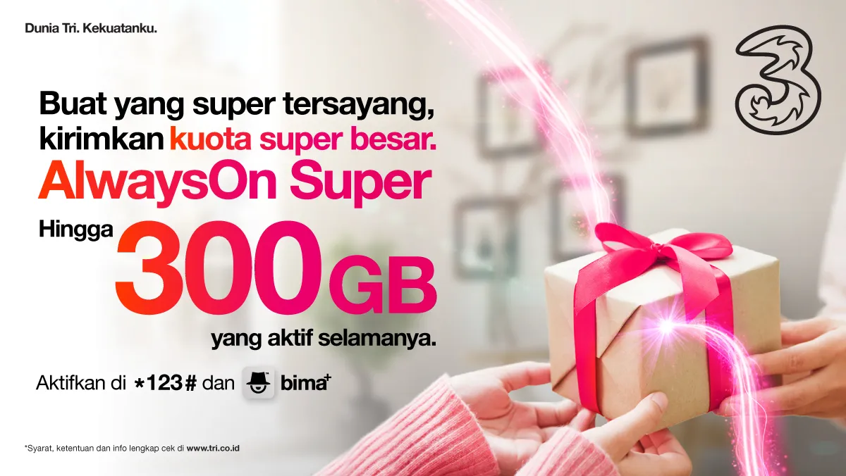 Credit: Tri Indonesia