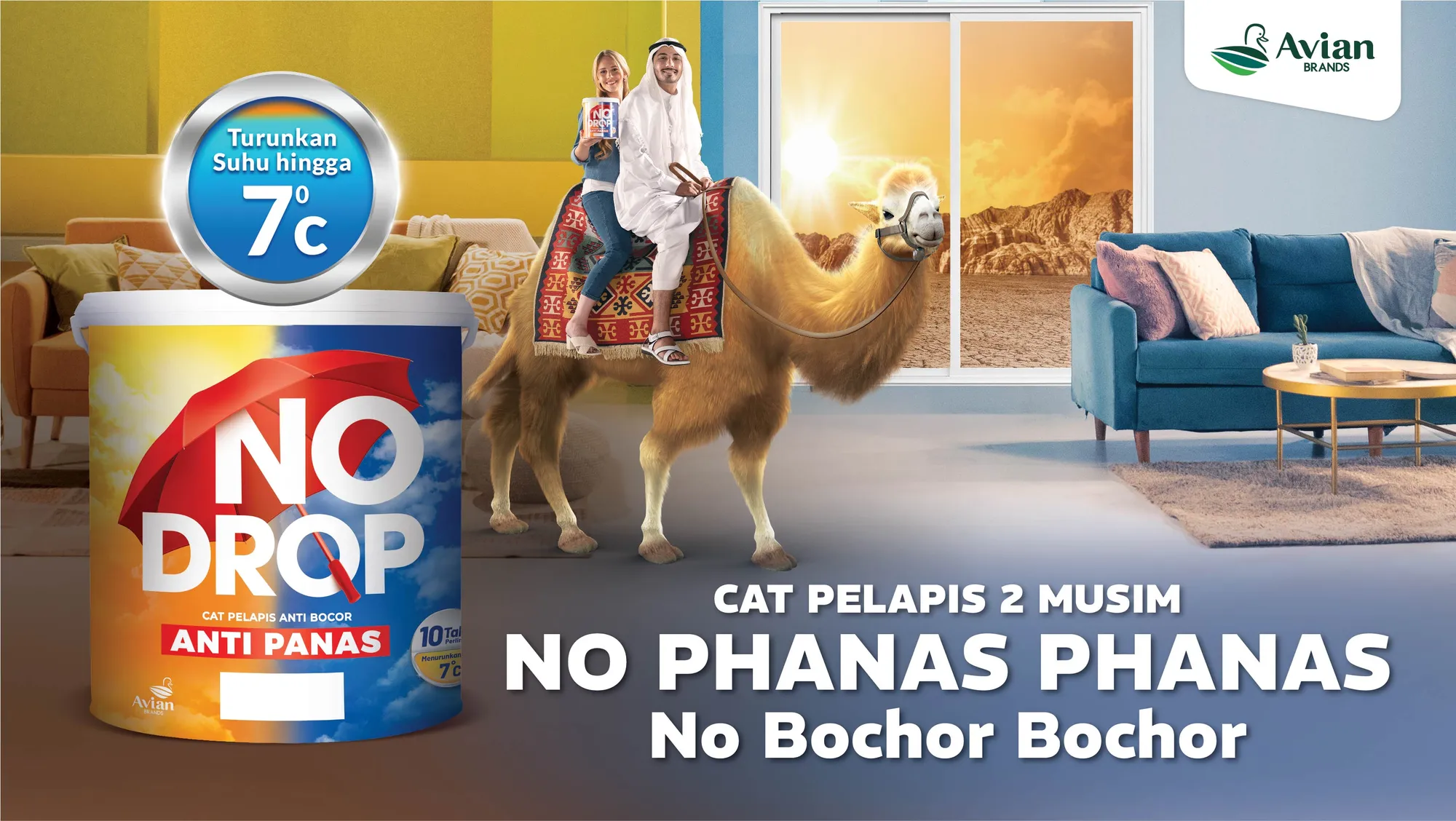 No Drop Anti Panas No Drop Anti Panas