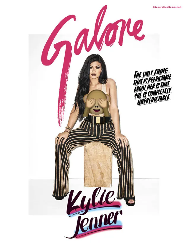 Kali ini Kylie benar-benar nekat! © Galore Magazine