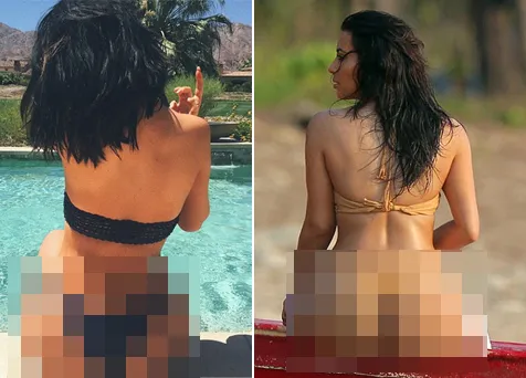 Kylie vs Kim, siapa yang lebih hot? @ istimewa