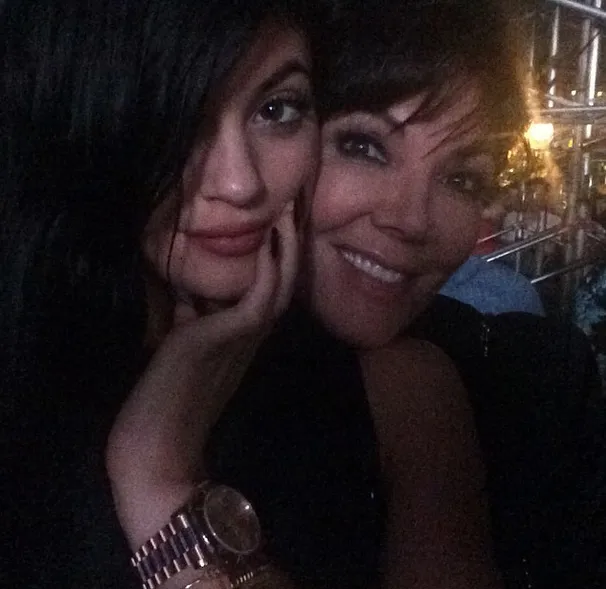 Kylie dan Kris @ Instagram/Kris Jenner