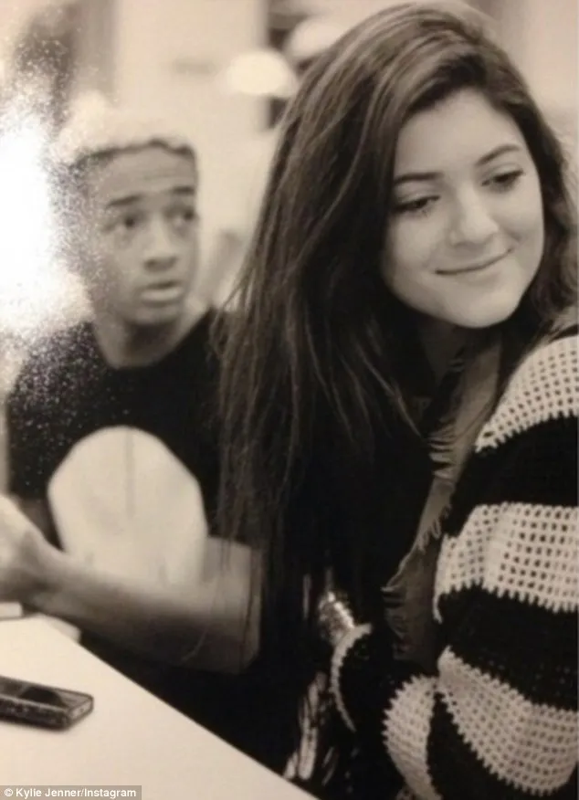 Jaden Smith dan Kylie Jenner @ dailymail.co.uk