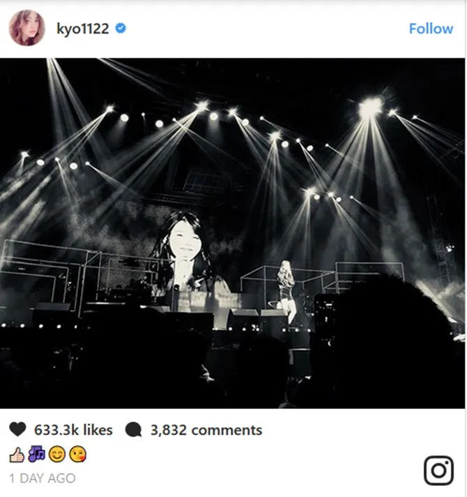 Postingan Song Hye Kyo. Credit: instagram.com/kyo1122