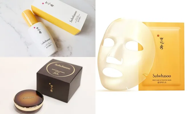 Produk Sulwashoo yang menjadi favorit Song Hye Kyo. © FIMELA