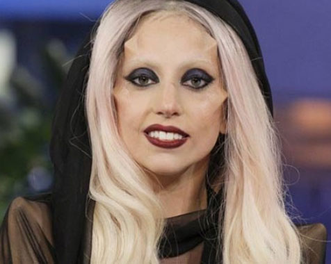 Lady Gaga 6 Wajah Aneh Lady Gaga Buktikan Di Sini Spooky Face Kapanlagi Com