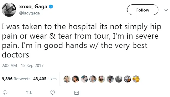 © twitter.com/ladygaga