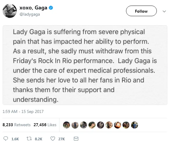 © twitter.com/ladygaga