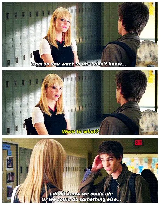 Emma dan karakternya yang lovely dalam THE AMAZING SPIDER-MAN © istimewa