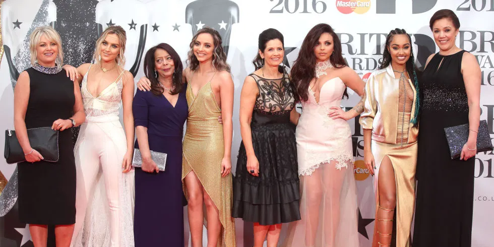 Seperti ini aksi Little Mix dan ibunda tercinta © Mike Marsland/WireImage