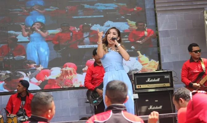 Lara Silvy ketika di Rampal Malang © KapanLagi.com/Darmadi Sasongko