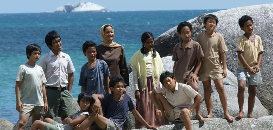Verrys Yamarno saat memerankan Mahar di film Laskar Pelangi ©milesfilms.net