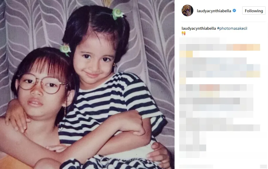 Potret masa kecil Bella, cantik ©instagram/laudyacynthiabella