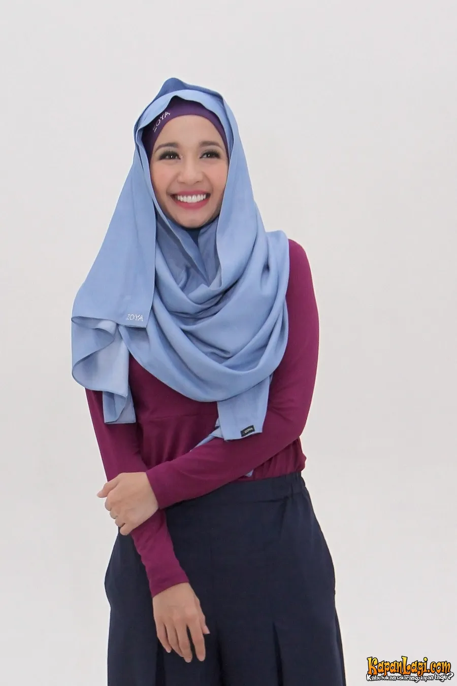 Laudya Cynthia Bella mantap berhijab ©KapanLagi.com®/Bambang