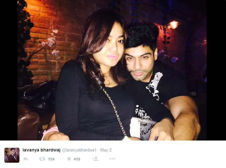 Lavanya sudah berani peluk mesra Suci. @twitter/lavanyabhardwa1