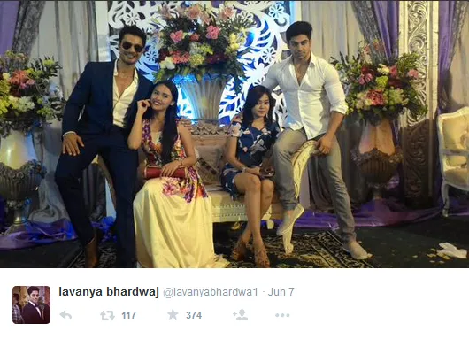 Vin dan Lavanya kompak double date. @twitter/lavanyabhardwa1