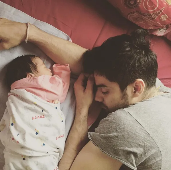 Nggemesin banget kan pose tidur mereka berdua ©instagram/ddfrescilia