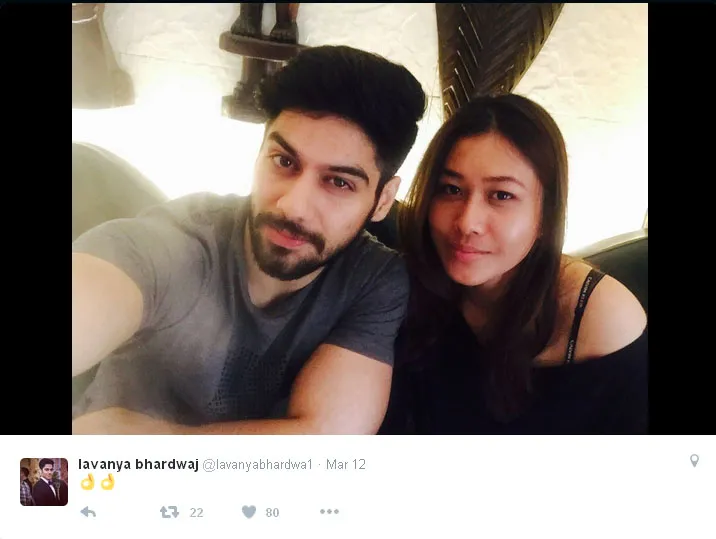 Mesranya Lavanya dan Dede pasca nikah © Twitter.com/lavanyabhardwa1