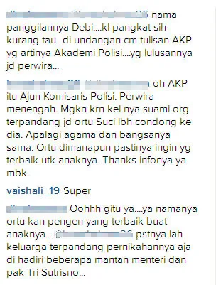 Ini dia penuturan netizen yang mengaku dekat dengan Suci perihal sosok suami Suci © Instagram.com/lavanya_bhardwaj