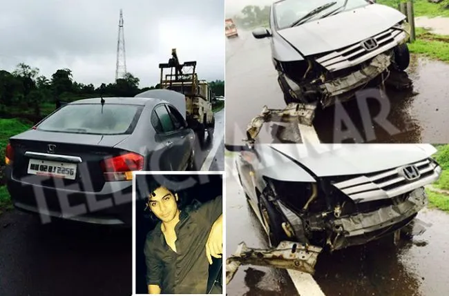 Mobil lavanya sudah tak berbentuk lagi. @tellychakkar