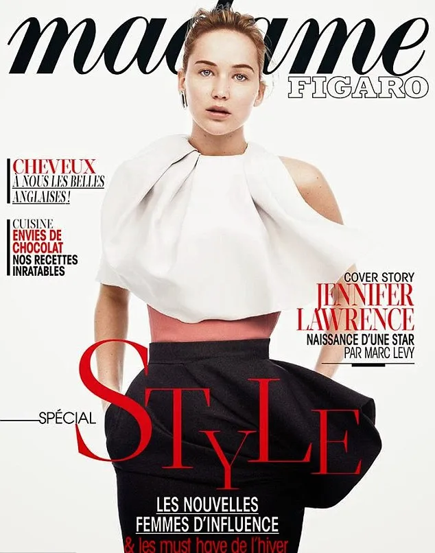 Jennifer Lawrence @ dailymail.co.uk