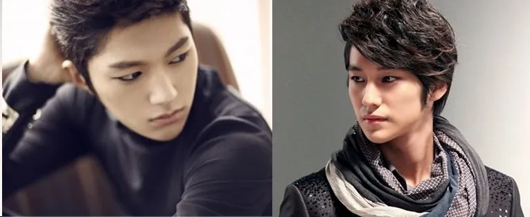 Pose serius juga memperlihatkan kemiripan yang dimiliki L Infinite dan Kim Bum #dramafever.com