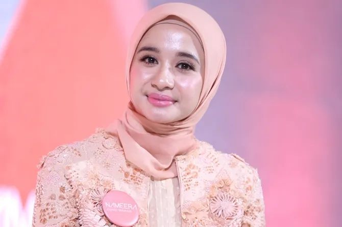 Kulit glowing Laudya Cynthia Bella (Credit: KapanLagi/Adrian Putra Utama)