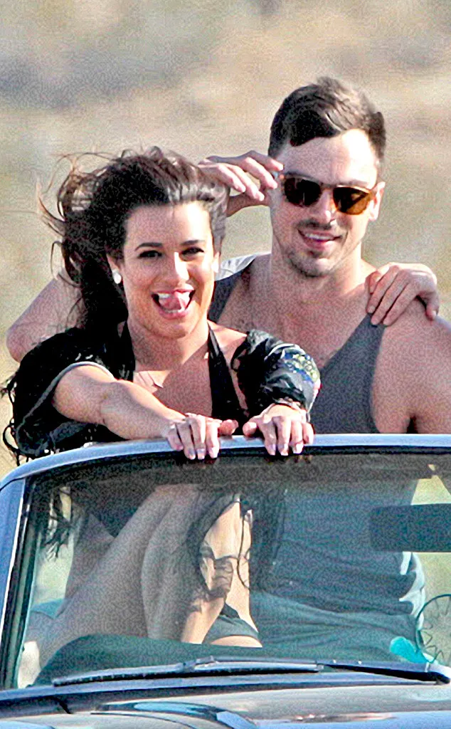 Lea dan Matthew @ eonline.com