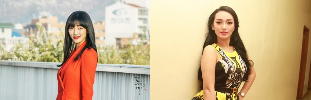 Lee EL dan Zaskia Gotik sama-sama memiliki bentuk tubuh yang bagus © istimewa