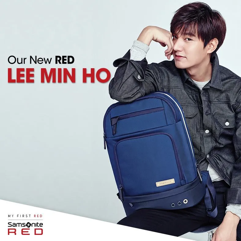 Lee Min Ho saat membintangi iklan. ©Samsonite Red