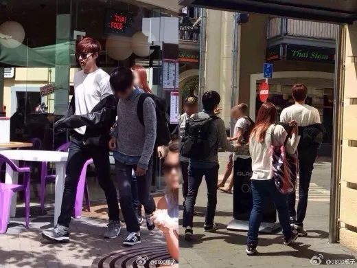 Lee Min Ho saat berjalan di Queensland, New Zealand @soompi.com