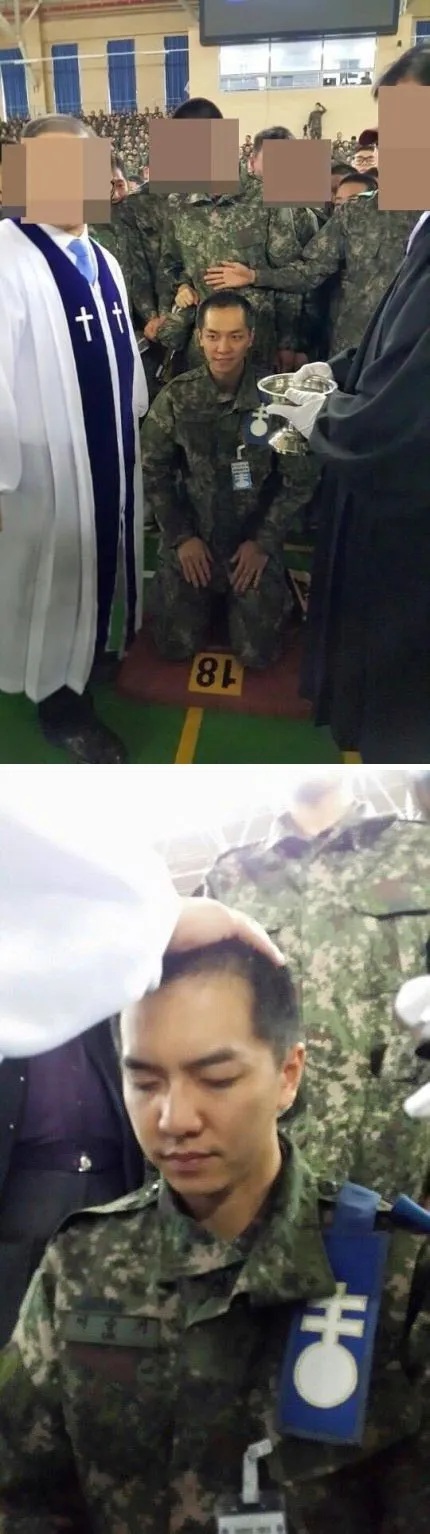 Foto Seung Gi di wamil yang bikin fans khawatir © allkpop.com