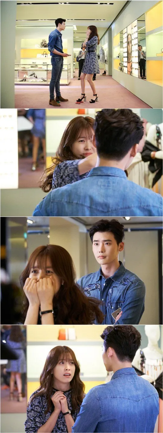 Pertemuan pertama Lee Jong Suk dan Han Hyo Joo dalam W © allkpop.com
