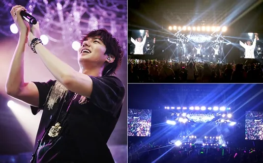 Lee Min Ho memnuhi janjinya lewat akses normal karena kekompakan penggemar di China @mwave.interest.me