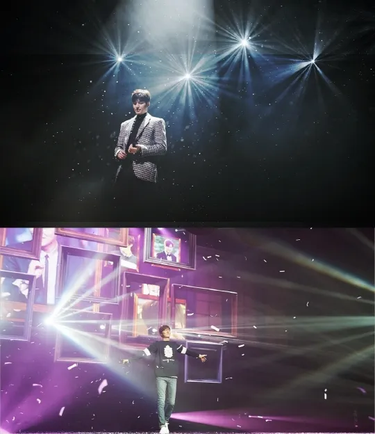 Penampilan Lee Min Ho saat menggelar talk konser di Universitas Kyunghee, Seoul. © Starhaus Entertainment