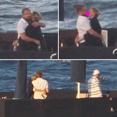 Momen mesra di antara DiCaprio - Kelly @ istimewa
