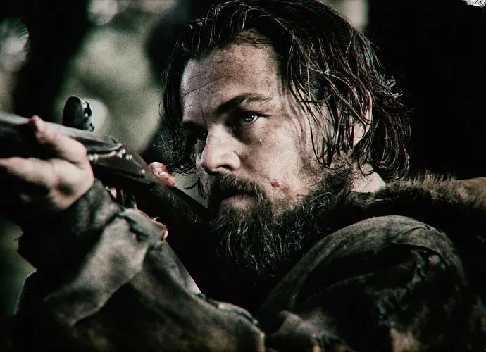 Leonardo dalam THE REVENANT sebagai Hugh Glass © 20th Century Fox