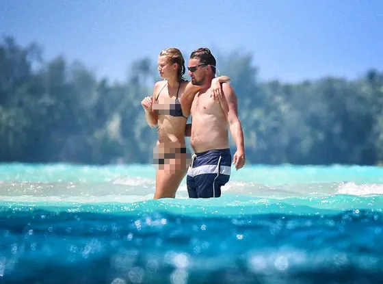 Leonardo DiCaprio yang sudah mulai buncit @ eonline.com