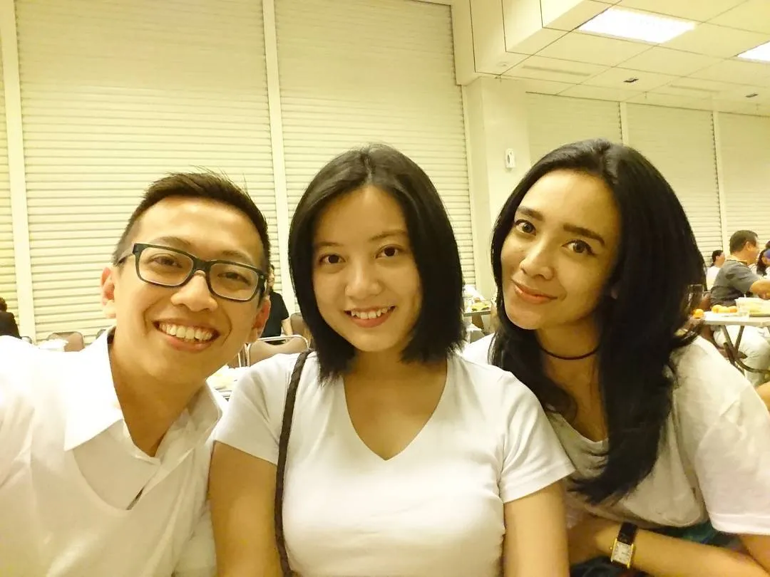 Reunian Trio Kwek Kwek © Instagram/leonyvh