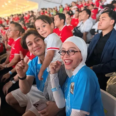 Lesti Kejora dan Rizky Billar Tegang Nonton Timnas Indonesia Menang, Tegang Saat Adu Penalti