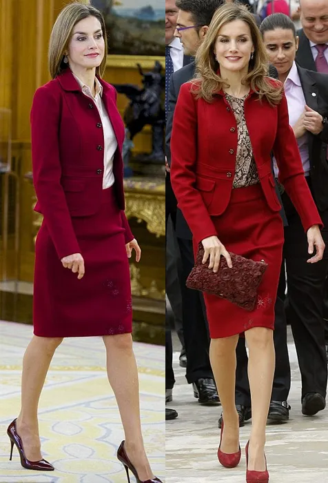 Letizia pakai baju lamanya © istimewa