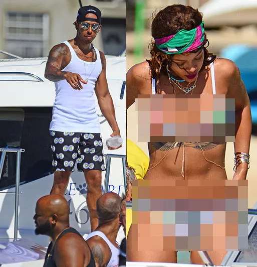 Lewis Hamilton dan Rihanna ketahuan liburan bareng @ splashnews