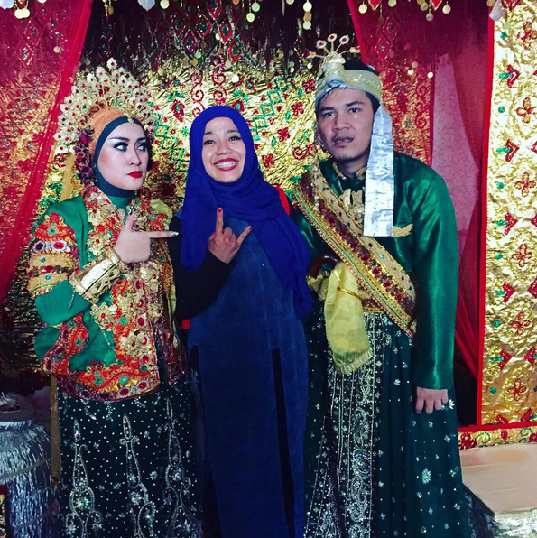 Lia sudah resmi menikah dengan Putha. ©instagram/eminensi