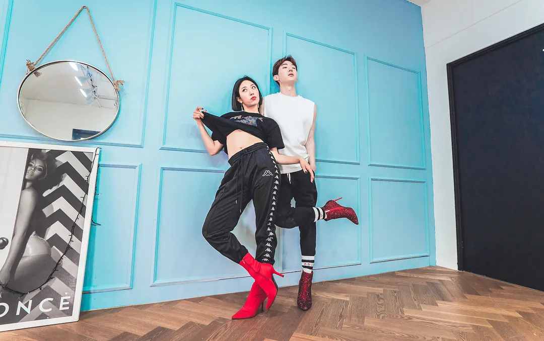 Lia Kim dan Jo Kwon (Credit: instagram.com/liakimhappy)