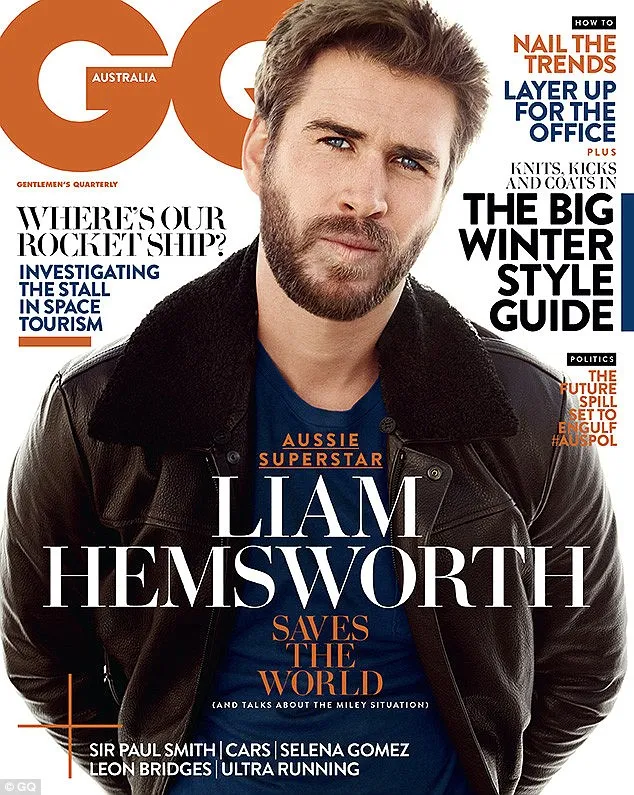 Liam buka suara soal hubungannya dengan Miley © GQ Magazine