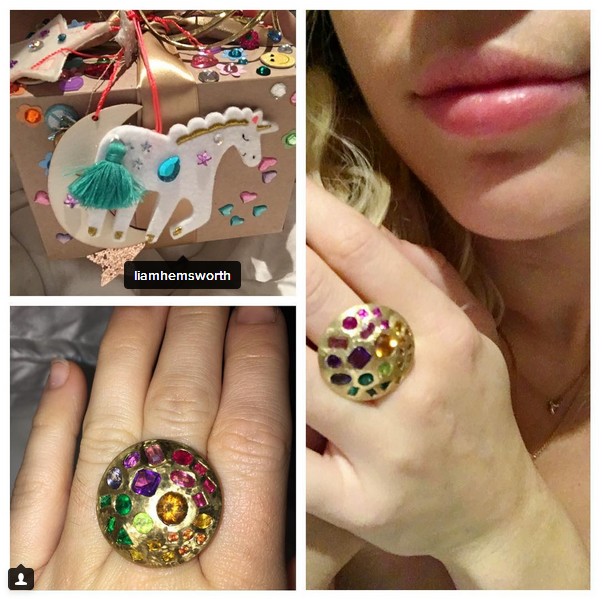 Ulang Tahun, Miley Cyrus Dapat Kado Cincin Dari Liam 