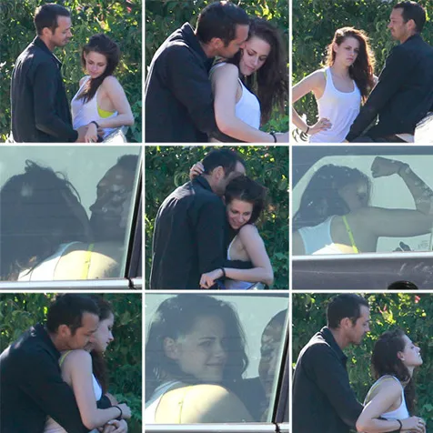 Foto-foto perselingkuhan Rupert Sanders - Kristen Stewart @ popsugar.com